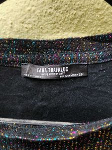 Sparkly Knit Tunic Top