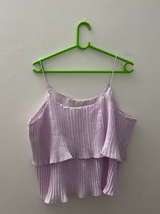 Pleated Cami Top