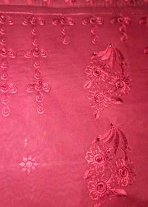 Elegant Maroon Saree