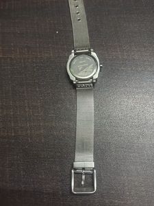 Silver Mesh Watch