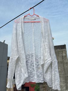 White Knit Cardigan