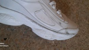 White sneakers