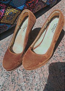 Velvet Pencil Heels