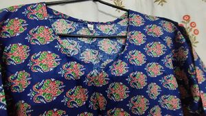 Floral Print Kurta