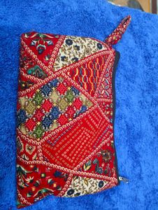 Ethnic Print Pouch