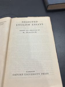 Selected English Essays