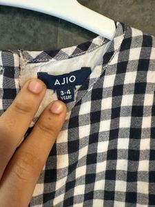 Girls&#39; Checkered Dress