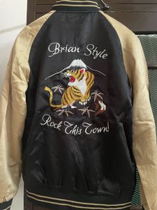 Here &amp; Now Limited Edition Tiger Varsity Jacket