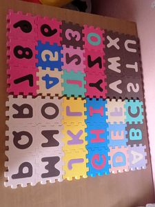 Alphabet &amp; Number Form Mat