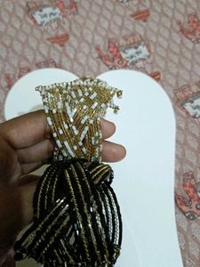 Beaded Coil Bracelets - Set of 2