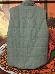 Gray Padded Vest Jacket made in South Korea