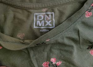 Combo of 2 Floral Print Crew-Neck T-shirt