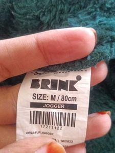 Fuzzy Green Lounge Pants