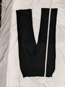 Black Straight Leg Pants