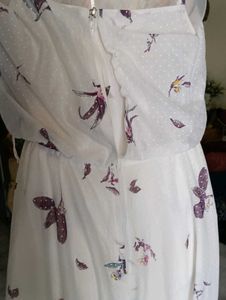 Floral Print Spaghetti Strap Dress