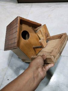 Bird House Wooden Handmade