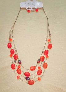Beaded Layered Necklace