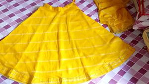 Yellow Lehenga Choli Set
