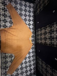 Brown Knit Sweater