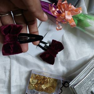 Baby Bow Clips 😍