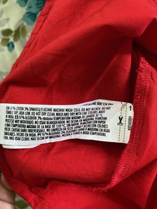 Red Mini Summer Dress