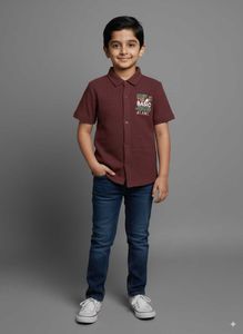 multicolour boys tshirt age 5-6 years