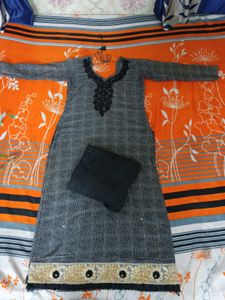 churidar kurti dupatta set for women