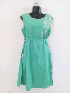 Aurelia Green Kurti With Duppata ( Women)