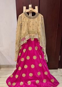 Brand New Cape Style Ethnic Gown