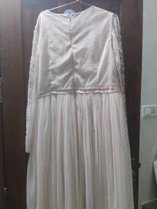 Floral Print Net gown