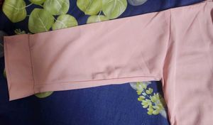 Light Pink Button-Down Top