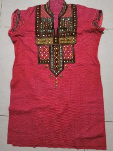 Ethnic Red Kurta