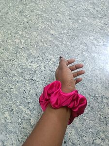 Combo Of 4 Satin Scrunchies