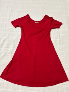 Zara Trafaluc Red Dress
