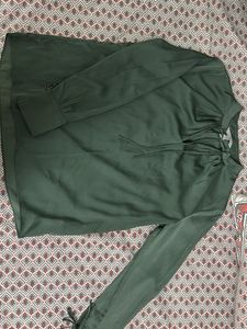 H&M Green Long Sleeve Top