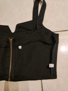 Black Crop Top