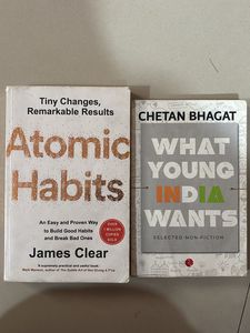 Chetan Bhagat- What You G India Wants,Atomic Habit