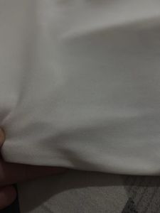 White Gathered Lace Top