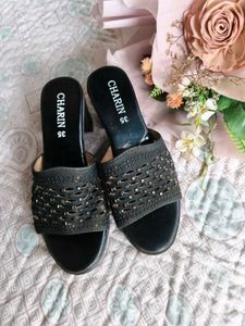 Chic Black Mules