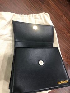 Jacquemus Le Grand Chiquito Black Leather Handbag