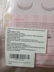 3D 20 Pairs False Eyelashes