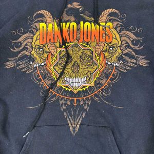 Danko Jones Skull Graphic Hoodie
