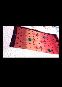 Elegant heavy work saree