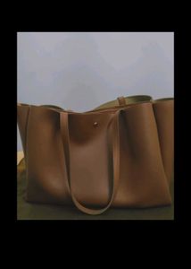 Brown Tote Bag - Stylish &amp; Practical
