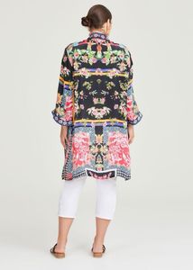 Multi Floral Natural KIMONO