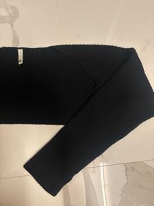 Cropped Knit Bolero Shrug