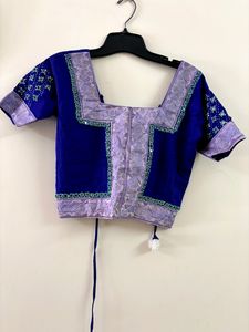Chaniya choli Hand Mirror Detail Embroider