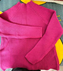 DNMX Cute Knitted Pink Pullover