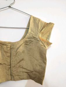Elegant Gold Blouse