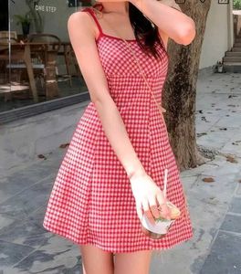 Red Gingham Dress